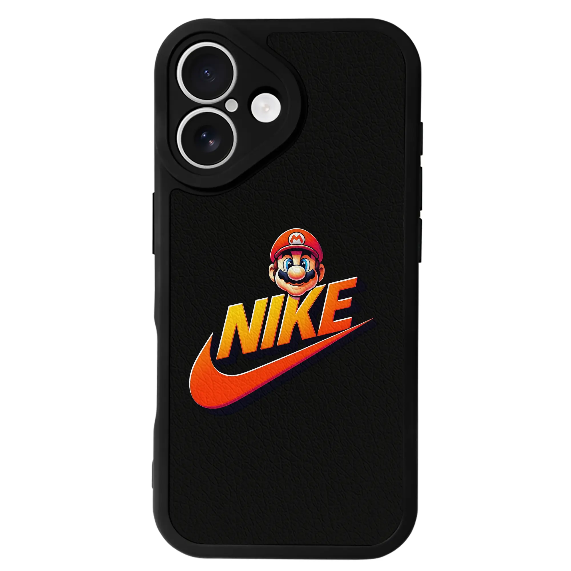 マリオ グッズ マリオ - IPhone 16シリーズ対応 ・ シリコンスマホケース ・ レザー調 ・ 高精度フィット ・ 耐衝撃 ・ ワイヤレス充電対応 ・ 精密カット